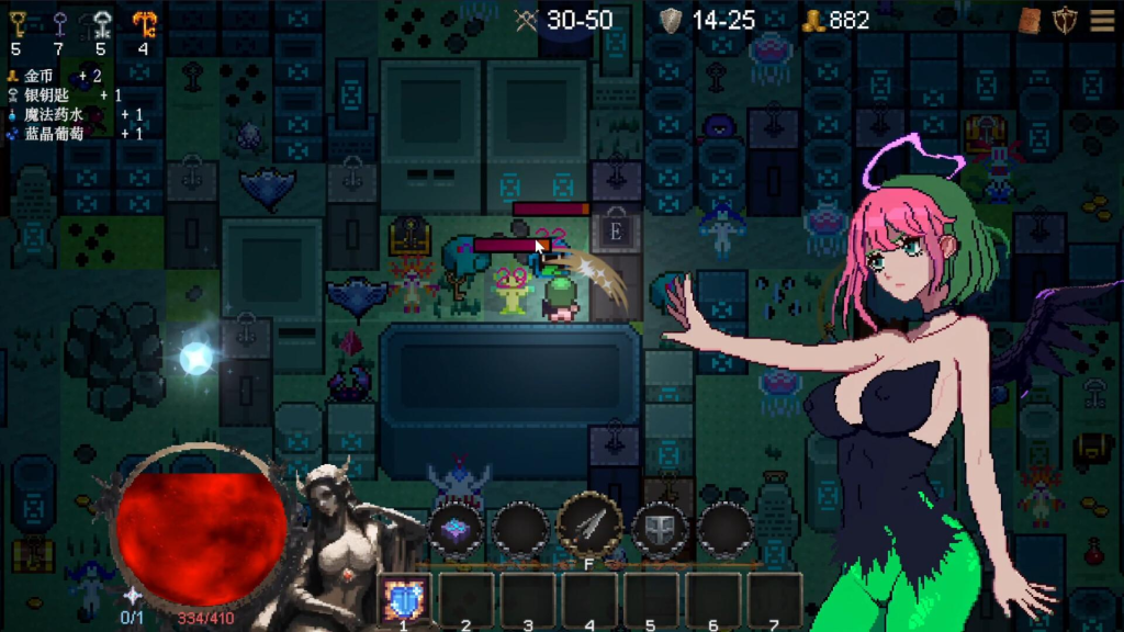 【PC/像素SLG/中文/动态】女神卷轴 – 最后的星光 官方中文步兵版